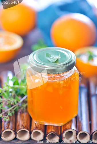 Image of orange jam