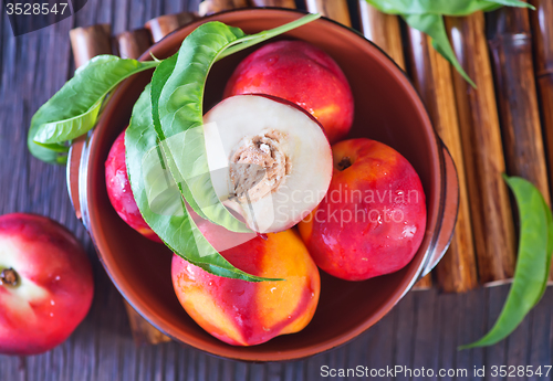 Image of fresh nectarine