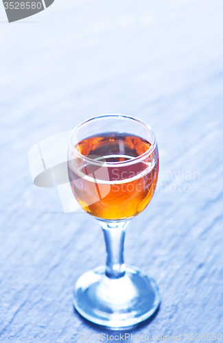 Image of alcohol drink in glasses