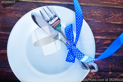 Image of table place setting