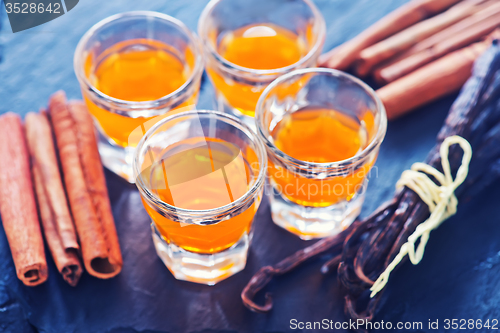 Image of orange liquor