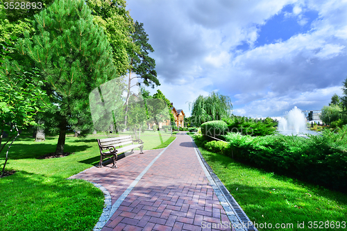 Image of green park