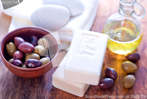 Image of olive soap