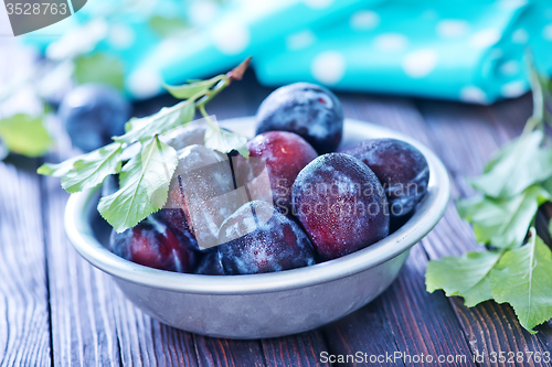 Image of fresh plums