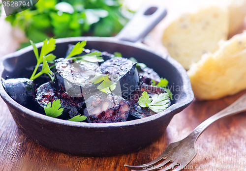 Image of homemade blood sausage