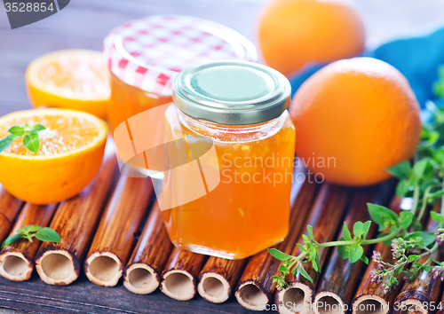 Image of orange jam