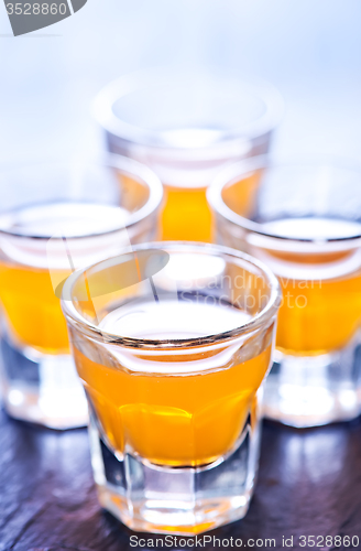 Image of alcohol drink in glasses