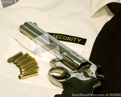 Image of bullets and magnum revolver
