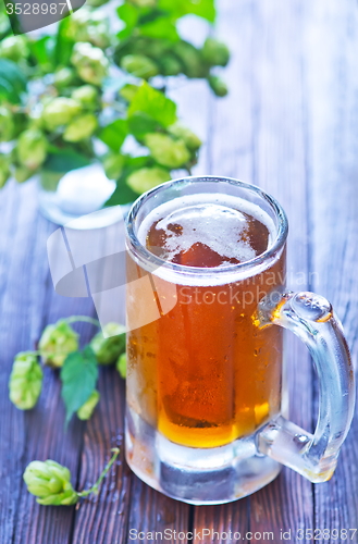 Image of fresh beer