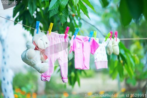 Image of baby clothes