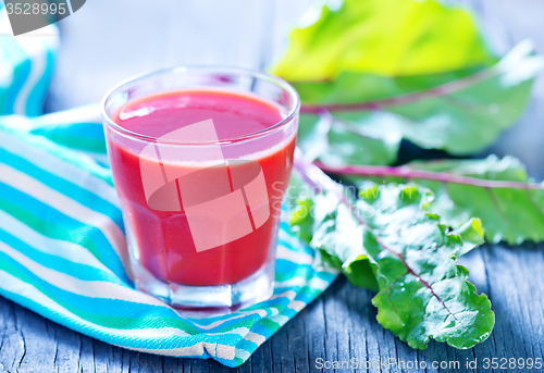 Image of beet juice