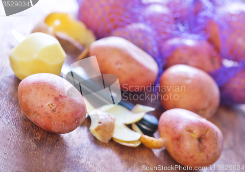 Image of raw potato