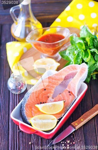 Image of fresh salmon