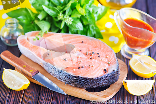 Image of fresh salmon