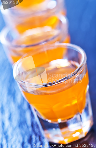 Image of alcohol drink in glasses