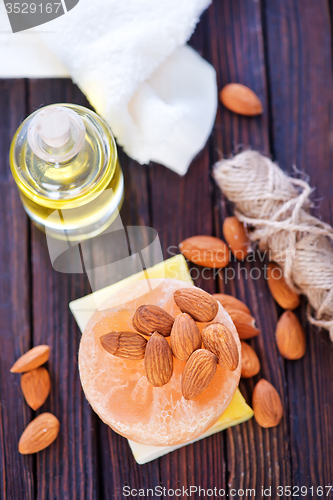 Image of almond soap