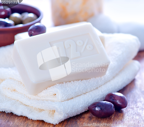 Image of olive soap