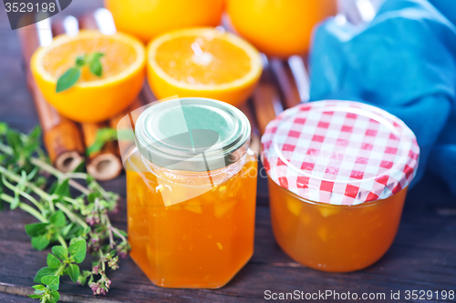 Image of orange jam