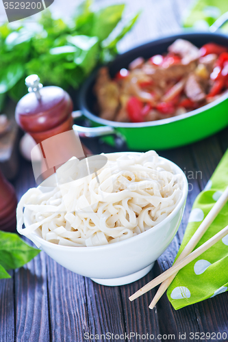 Image of noodles