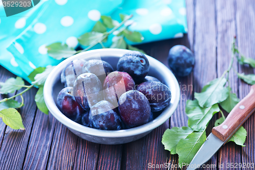 Image of fresh plums