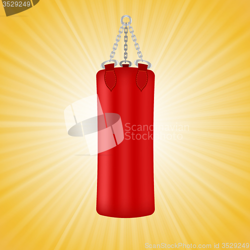 Image of Red Boxing Bag