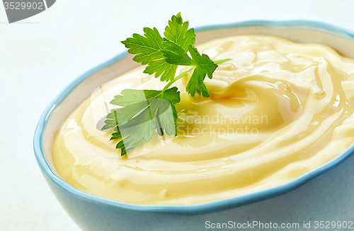 Image of close up of mayonnaise