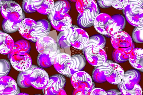 Image of Abstract 3d background