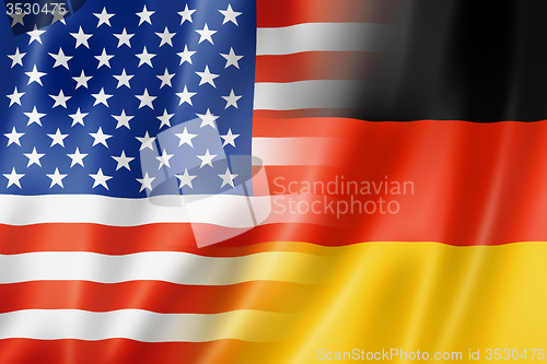 Image of USA and Germany flag