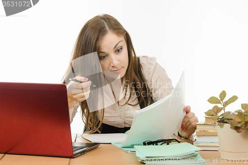 Image of Teacher surprised written in a notebook student