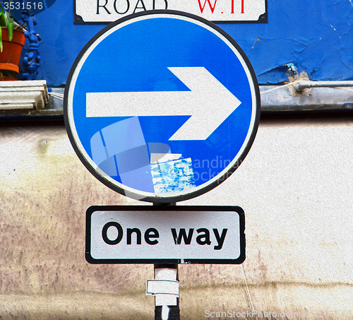 Image of   street in london england europe      old  