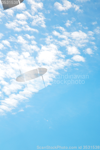 Image of in the sky of italy europe   fluffy cloudscape