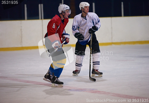 Image of ice hockey sport players