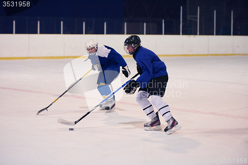 Image of ice hockey sport players