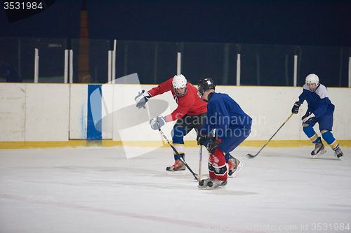 Image of ice hockey sport players