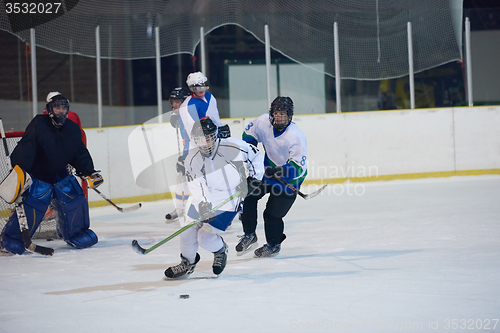 Image of ice hockey sport players