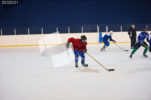 Image of ice hockey sport players