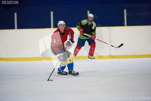 Image of ice hockey sport players