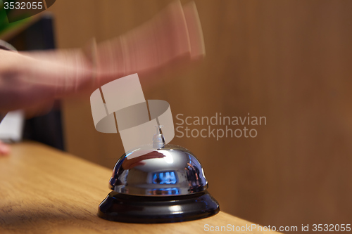 Image of hotel reception bell