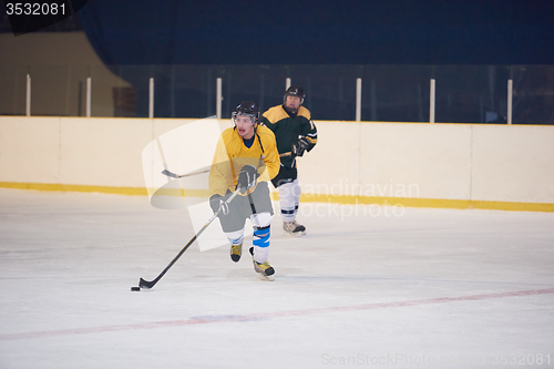 Image of ice hockey sport players