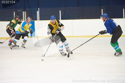 Image of ice hockey sport players