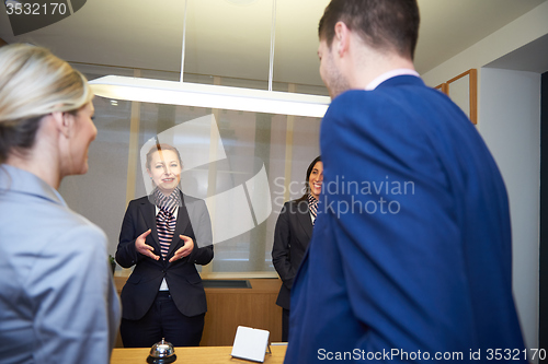 Image of Couple on a business trip