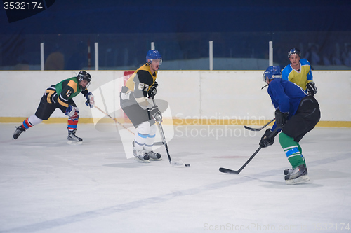 Image of ice hockey sport players