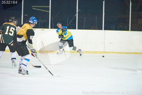 Image of ice hockey sport players