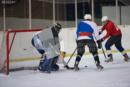 Image of ice hockey sport players