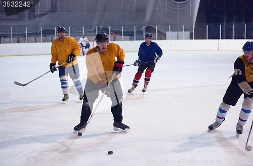 Image of ice hockey sport players