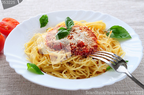 Image of Plate of pasta