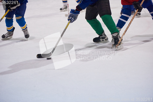 Image of ice hockey sport players