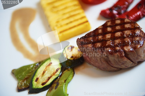 Image of tasty steak