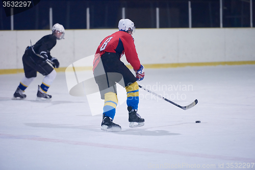 Image of ice hockey sport players