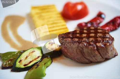 Image of tasty steak